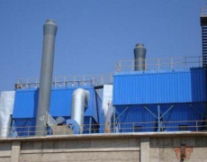 湖南化工行業安裝的生物質鍋爐除塵器